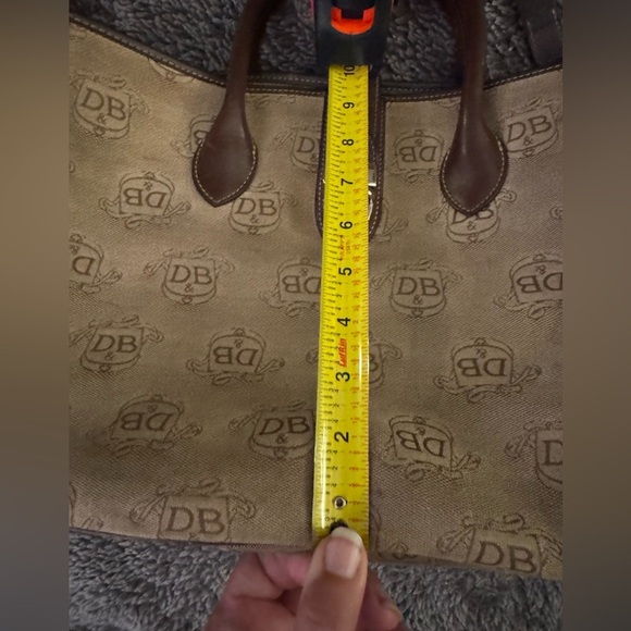 DOONEY AND BOURKE Vintage Signature Double Handle Shoulder Bag - Picture 2 of 13